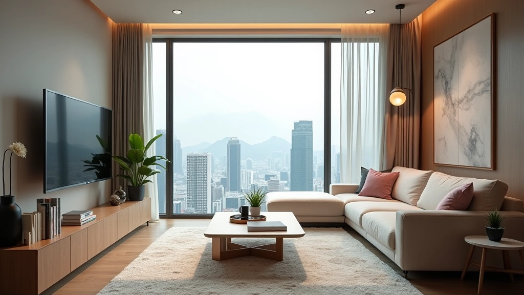 Modern Hong Kong apartment interior